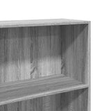 Bookcase Grey Sonoma 60x30x189 cm Engineered Wood 857922
