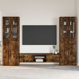 TV Cabinet Set FLORIN 3 pcs Smoked Oak Engineered Wood 3397999