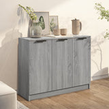 Sideboard Grey Sonoma 90.5x30x70 cm Engineered Wood 817025
