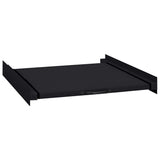 Washing Machine Intermediate Shelf Black 60 x 60 x 8 cm Steel 42022039