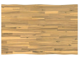 Live Edge Table Top 100 x 80 x 3.5 cm Rectangular White 938643