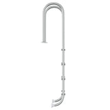 Pool Ladder 54x38x184.5 cm 304 Stainless Steel 93459