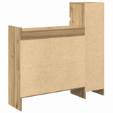 Shoe Cabinet Artisan Oak 100.5 x 28 x 100 cm Engineered Wood 871387
