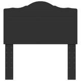 Headboard Black Oak Engineered wood 888067