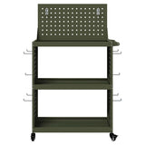 Tool Trolley Olive Green 65 x 35 x 111 cm Cold-rolled Steel 874549
