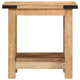 Side Table 40x30x40 cm Solid Rough Wood Mango 358501