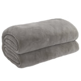 Weighted Blanket with Cover Grey 150x200 cm 7 kg Fabric 350828
