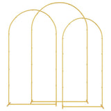 Wedding Arch 3 pcs Gold Steel 42023038