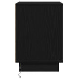 Bedside Cabinet 2 pcs Black Oak 39 x 34.5 x 50 cm 869597