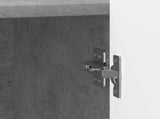 Bedside Cabinet 2 pcs Concrete Grey 43 x 34.5 x 52 cm 894342