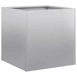 ZNTS Planter 40x40x40 cm Galvanised Steel 860666