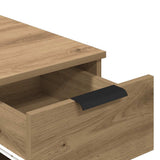 Desk Cabinet Artisan Oak 33x50x75 cm Engineered Wood 856998