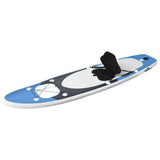 Inflatable Stand Up Paddle Board Set Sea Blue 330x76x10 cm 93385