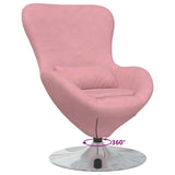 Egg Chair Pink 63 x 73 x 90 cm Velvet 42002728