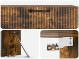 Wall-Mounted TV Cabinet Smoked Oak 98 x 41 x 30 cm 899040