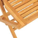 5 Piece Garden Dining Set Solid Wood Teak 3154999