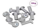 Head Lock Screw 3600 pcs Silver Steel 864576