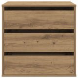 Corner Chest of Drawers Artisian Oak 60x41x58 cm Engineered Wood 852851