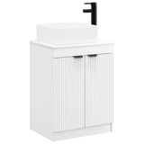 Bathroom Furniture Set White Engineered Wood 3404222