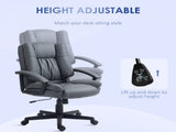 Office Chair, Computer Desk Chair, Mid Back Executive Chair with Adjustable Height and Swivel T3398P342228
