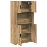 Highboard Artisan Oak 80 x 33 x 150 cm Engineered Wood 3334337