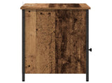 Bedside Cabinet 2 pcs Old Wood 40 x 42 x 60 cm Engineered Wood 881833