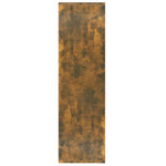 Book Cabinet/Room Divider Smoked Oak 80x30x103 cm Engineered wood 813617