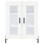 Highboard White 69.5x34x180 cm Engineered Wood 3189325