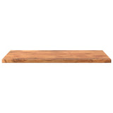 Table Top 80x50x2.5 cm Rectangular Solid Wood Acacia 370917