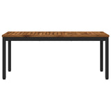 Garden Bench 108.5 x 35 x 45 cm Solid Acacia Wood Rectangular 901295