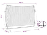 Baseball Practice Net Black 250 x 106.5 x 210 cm Polyester 42012859