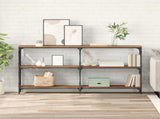 Console Table Old Wood 156 x 28 x 80.5 cm Engineered Wood 882784