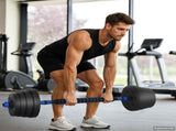 2-in-1 Dumbbell Set 40kg Black and Blue Cement and Iron Sand 3442916