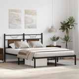 Bed Frame without Mattress Brown Oak 140x200 cm Engineered Wood 4106842