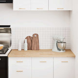 Kitchen Worktop 120x63.5x2.7 cm Solid Wood Oak Rectangular 4008999