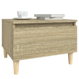 Side Tables 2 pcs Sonoma Oak 50x46x35 cm Engineered Wood 819507