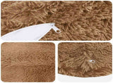 Cushion with Pillow HEERLEN 6 pcs Taupe PV Fleece 929874
