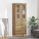 Highboard with Drawer Artisan Oak 69.5 x 34 x 180 cm 3416002