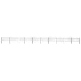 Garden Fence Steel Tough Modern 277656
