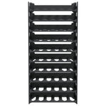 ZNTS Wine Rack for 60 Bottles PP Stackable 3189183