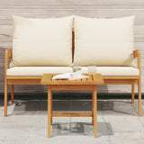 Side Table Oil Natural Solid Acacia Wood 4106454