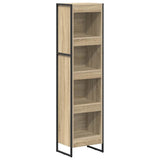 Book Cabinet Sonoma 40 x 30 x 155 cm Engineered Wood 886373