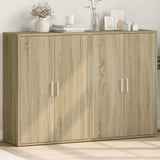 Sideboards 2 pcs Sonoma Oak 60x31x84 cm Engineered Wood 3276569