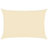 Sunshade Sail 160 g/m Cream 3.5x4.5 m HDPE 311186