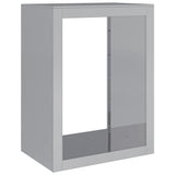 Firewood Rack 60x40x80 cm Galvanised Steel 851001