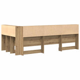 Storage Headboard Artisan Oak Engineered Wood 3335460