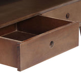 TV Cabinet 110x35x50 cm Solid Acacia Wood 282874