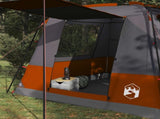 Party Tent Grey and Orange 10-Person 42017450