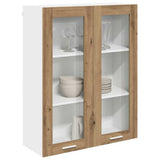 Hanging Cabinet Artisan Oak 80 x 31 x 100 cm Engineered Wood 884401