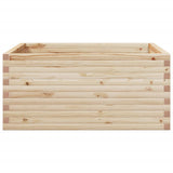 Garden Planter 100x100x46 cm Solid Wood Pine 3282429